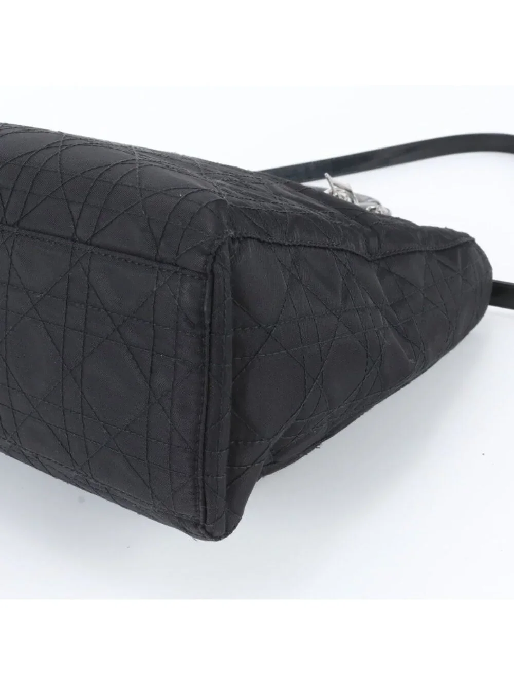 Dior Cannage Lady Leather 2-Way Shoulder Bag Crossbody
